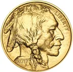 1 Unze Goldmünze American Buffalo 2006 polierte Platte