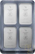 100 x 1g Silber Heimerle + Meule UnityBox