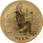 1 Unze Goldmünze Tuvalu - Gods of Olympus - Hera 2022
