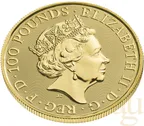 1 Unze Goldmünze Tudor Beasts Lion 2022