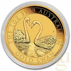 1 Unze Goldmünze Australien Schwan 2022