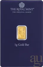 1 Gramm Goldbarren The Royal Mint - Best Wishes