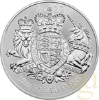 10 Unzen Silbermünze Großbritannien Royal Arms 2022