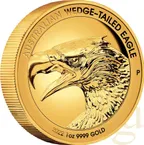 1 Unze Goldmünze Australien Wedge Tailed Eagle 2022 proof - Ultra High Relief