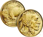 1 Unze Goldmünze American Buffalo 2022 polierte Platte