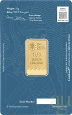 10 Gramm Goldbarren The Royal Mint - Britannia