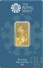 20 Gramm Goldbarren The Royal Mint - Britannia