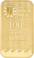 100 Gramm Goldbarren The Royal Mint - Britannia