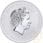 1 Unze Silbermünze Tuvalu - Gods of Olympus - Athena 2022