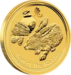 1 Kilogramm Goldmünze Australien Lunar II Hase 2011