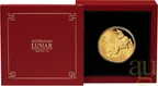 1 Unze Goldmünze Australien Lunar III Hase 2023 - polierte Platte