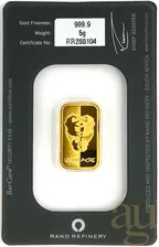 5 Gramm Goldbarren Rand Refinery - Mirage