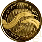 1 Unze Goldmünze EC8 Anguilla - Eel 2022