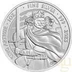 1 Unze Silbermünze Myths and Legends - King Arthur 2023