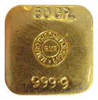 50 Gramm Goldbarren Rothschild