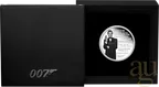1 Unze Silbermünze Tuvalu James Bond 007 - Roger Moore 2022 - proof coloriert