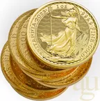 1 Unze Goldmünze Britannia 2023 - Queen Elisabeth