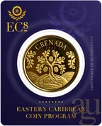 1 Unze Goldmünze EC8 Grenada - Nutmeg Tree 2022