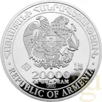 5 Kilogramm Silbermünze Armenien Arche Noah 2023
