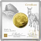 1 Gramm Goldmünze Arche Noah 2023