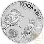1 Kilogramm Silbermünze Australien Kookaburra 2023