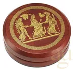 2 Unzen Silbermünze Tuvalu - Gods of Olympus - Athena 2015 Antik Finish High Relief