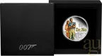 1 Unze Silbermünze Tuvalu - James Bond 007 - Dr. NO - coloriert - proof 2022