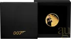 1/4 Unze Goldmünze Tuvalu James Bond 007 - Sean Connery 2022 - proof coloriert