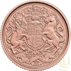 1/2 Pfund Goldmünze Memorial Sovereign King Charles 2022