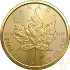 1 Unze Goldmünze Maple Leaf 2023