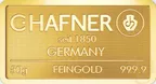50 Gramm Goldbarren C. Hafner