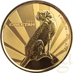 1 Unze Goldmünze Kamerun Gepard 2022