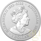 1 Unze Silbermünze Australien Antarctic Territory - Emperor Penguin 2023
