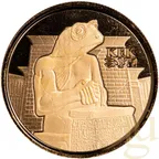 1 Unze Goldmünze Republic of Tschad Kek 2022 - Proof