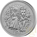 2 Unze Silbermünze St. Helena - Una and the Lion 2023