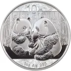1 Unze Silbermünze China Panda 2009