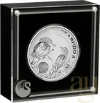 5 Unzen Silbermünze Australien Kookaburra 2023 - Incused Coin