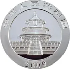 1 Unze Silbermünze China Panda 2009