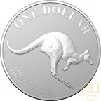 1 Unze Silbermünze Australien Känguru 2023 (RAM) - 30 Jahre Jubiläum