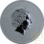 5 Unzen Silbermünze Tuvalu - Gods of Olympus - Ares 2023
