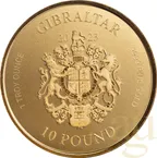 1 Unze Goldmünze Gibraltar Lady Justice 2023