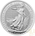 1 Unze Silbermünze Britannia 2024