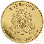 1 Unze Goldmünze Barbados Octopus 2023