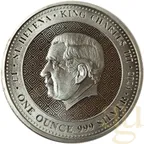 1 Unze Silbermünze St. Helena Eule von Athen 2024