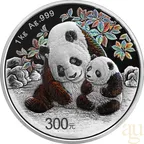 1 Kilogramm Silbermünze China Panda 2024 proof