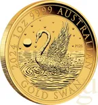 1 Unze Goldmünze Australien Schwan 2024