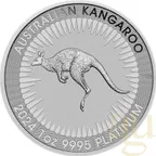 1 Unze Platinmünze Australien Känguru 2024