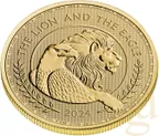 1 Unze Goldmünze British Lion und American Eagle 2024