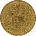 1 Dukat Goldmünze Österreich 1861