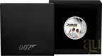 1 Unze Silbermünze Tuvalu James Bond 007 - The Man with the Golden Gun - coloriert - proof 2024